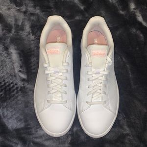 Adidas White Advantage Shoes